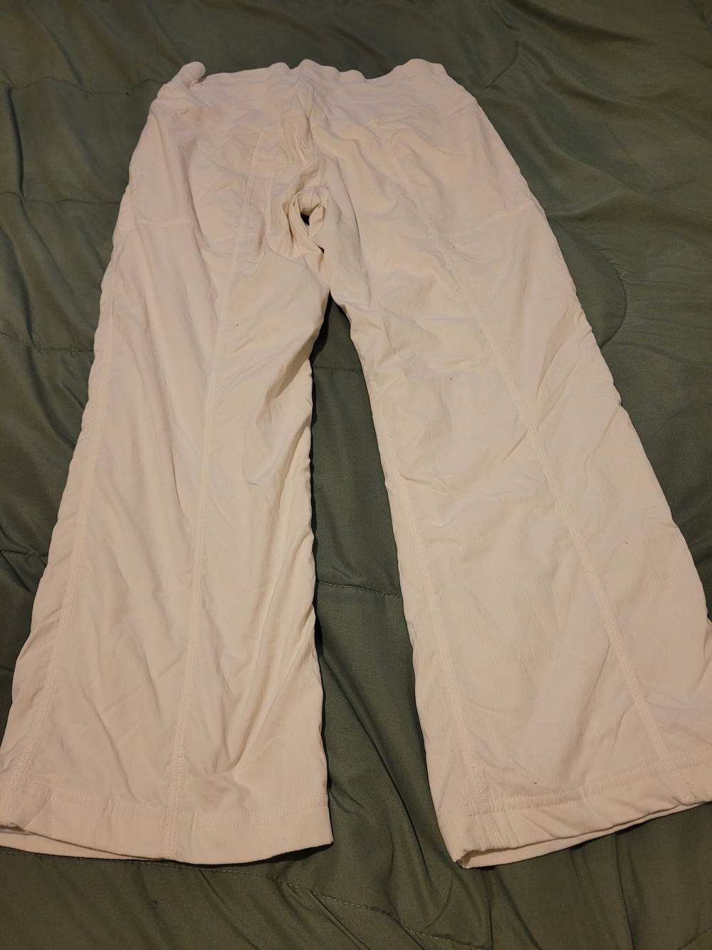 lululemon athletica Women's White Track Pants - Picture 2 of 6